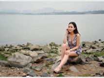 剪水双瞳--20120403深圳湾公园拍Jennifer