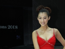 成都国际车展模特