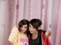 大年初一拍美女之“陌陌”和“婉君”合影